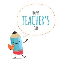 Happy teacher's day design