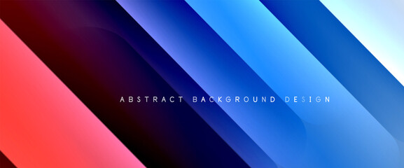 Fluid gradients with dynamic diagonal lines abstract background. Bright colors with dynamic light and shadow effects. Vector wallpaper or poster