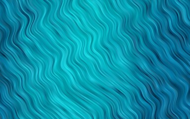 Obraz premium Light BLUE vector background with bent lines. Blurred geometric sample with gradient bubbles. Marble style for your business design.