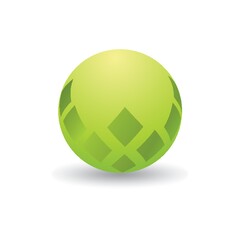 spherical logo element design