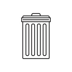 rubbish bin