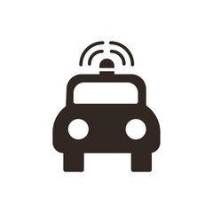 Obraz premium Police car