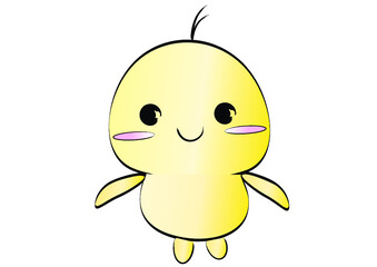 Obraz premium Cartoon, Polyair Creature