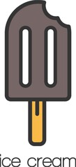 ice cream on stick