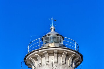 lighthouse on the top of the hill