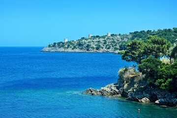 Greece,island Ithaki-view of the seacoast