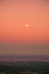 Sunset in Trucafor, Spain