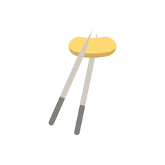 Chopsticks icon. Simple element from sea food collection. Creative Chopsticks icon for web design, templates, infographics and more