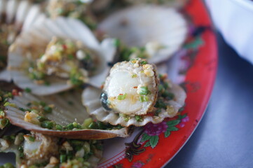 베트남 하노이 조개