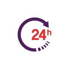 24 hour icon