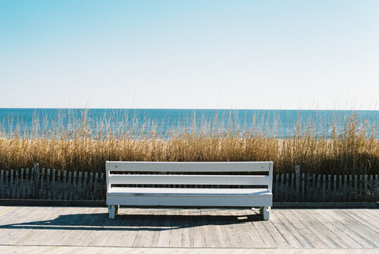 beach bench