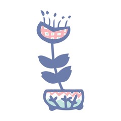 Potted plant concept.
