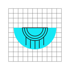 Trend Neo Memphis geometric poster cards