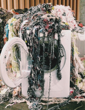 Old washing machine