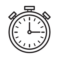 Stopwatch vector illustration