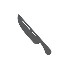 Simple knife icon vector isolated flat illustration graphic design