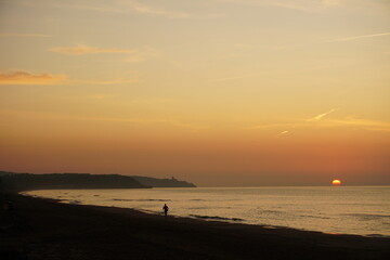 Beach sunrise