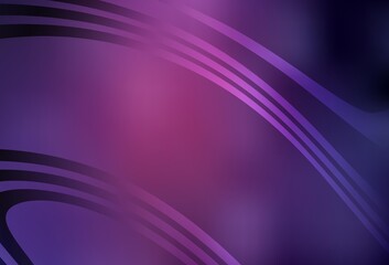 Dark Purple, Pink vector abstract layout.
