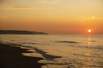 Beach sunrise