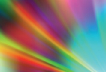 Light Multicolor vector colorful blur background.