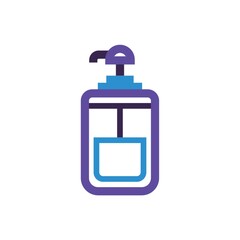 Soap dispenser vector illustration