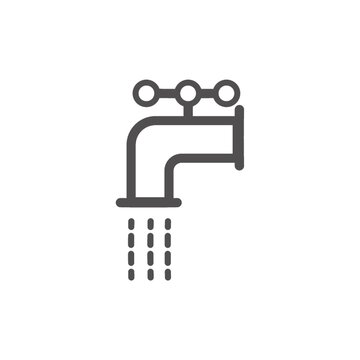 recommend clip art: Tap with running water