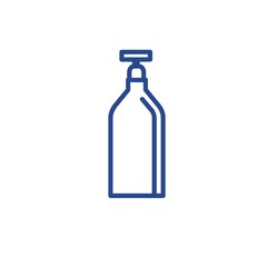 Soap dispenser vector illustration