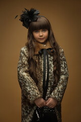 teenager with long hair, clothes