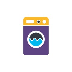 Fototapeta premium Washing machine vector illustration