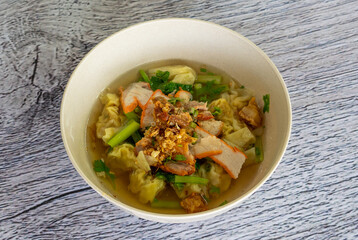 Thai Noodles and Wanton Soups 