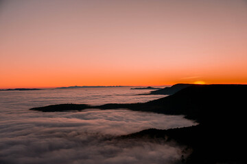 Sunset clouds