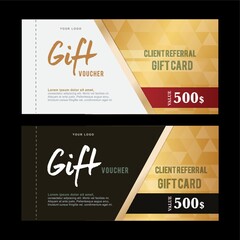 Gift voucher design