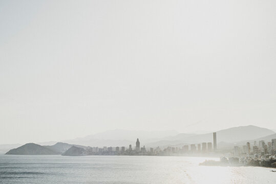 Sunset on Benidorm