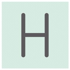 letter h