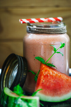 Watermelon Smoothie.