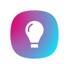 Lightbulb - Button