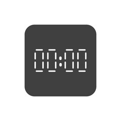 digital clock icon