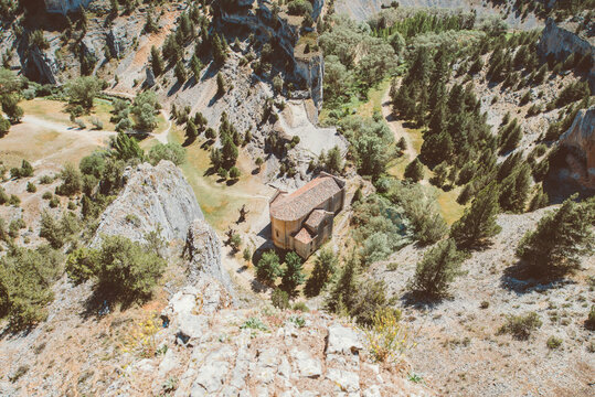 small church in the middle of the canyon