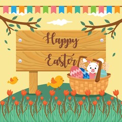 happy easter design