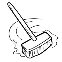 Floor brush