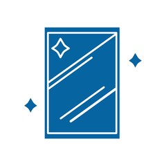 Sparkling glass window