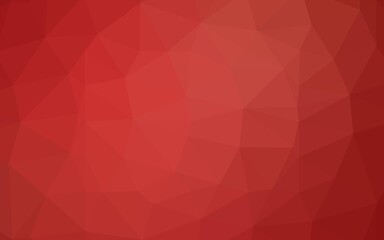 Light Red vector blurry triangle pattern. Modern geometrical abstract illustration with gradient. Polygonal design for your web site.