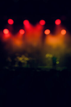 Concert of live music festival