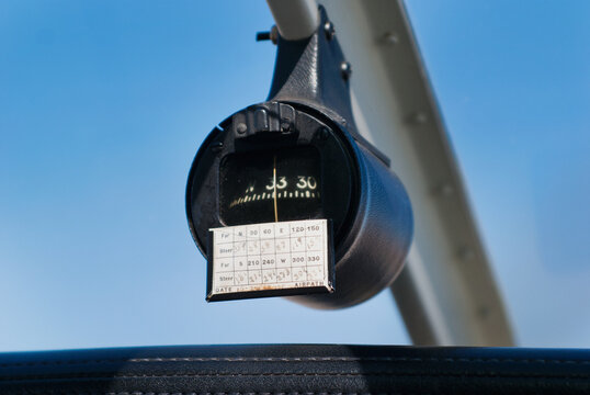 A piece of equipment used in a plane for direction