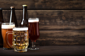 Various sorts of beer