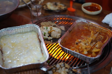 맛있는 조개구이