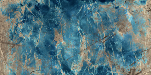 Aqua blue marble texture background, natural breccia marbel tiles for ceramic wall and floor,...