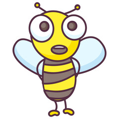 Astonished Bee