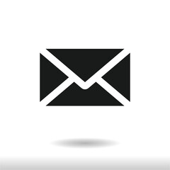 Mail icon vector . Email sign