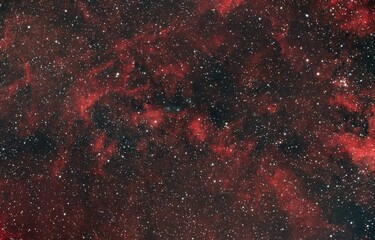 stars field with nebulas